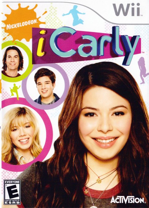 Nickelodeon iCarly box art