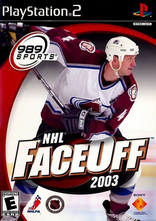 NHL FaceOff 2003 box art