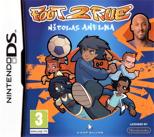 Foot 2 Rue: Nicolas Anelka box art