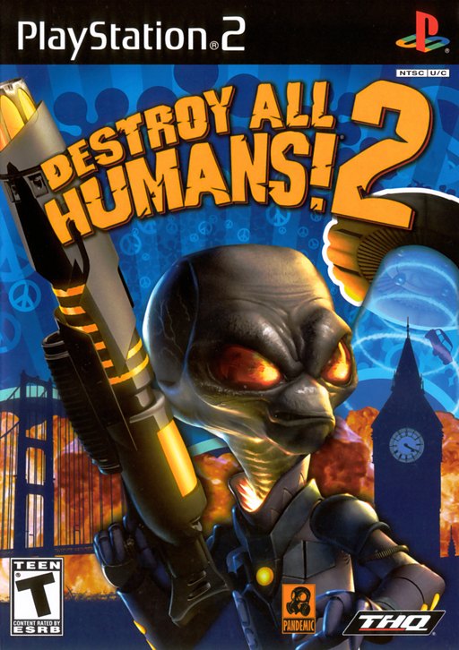 Destroy All Humans! 2 box art