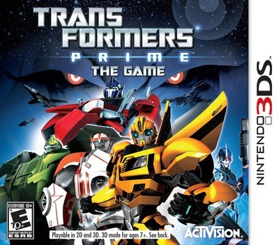 Transformers Prime: The Game box art