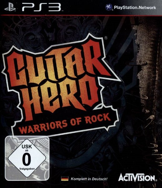 Guitar Hero: Warriors of Rock box art