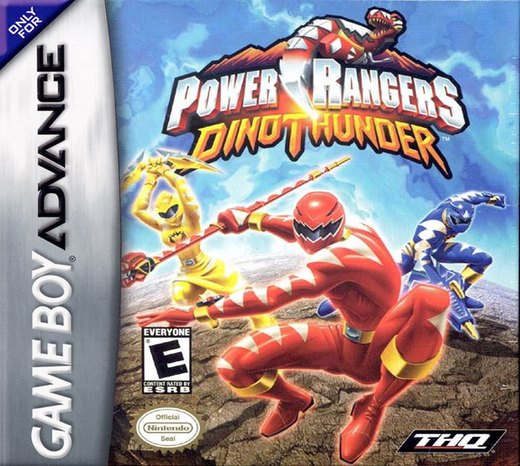 Power Rangers: Dino Thunder box art