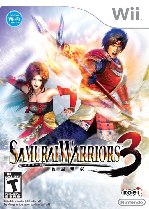 Samurai Warriors 3 box art