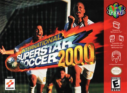 International Superstar Soccer 2000 box art