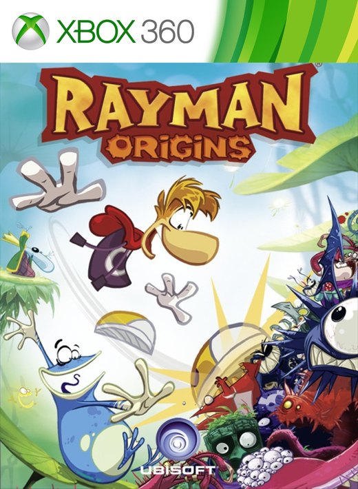 Rayman Origins box art