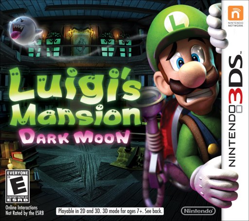 Luigi's Mansion: Dark Moon box art