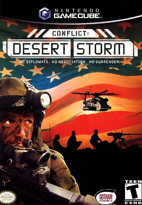 Conflict: Desert Storm box art