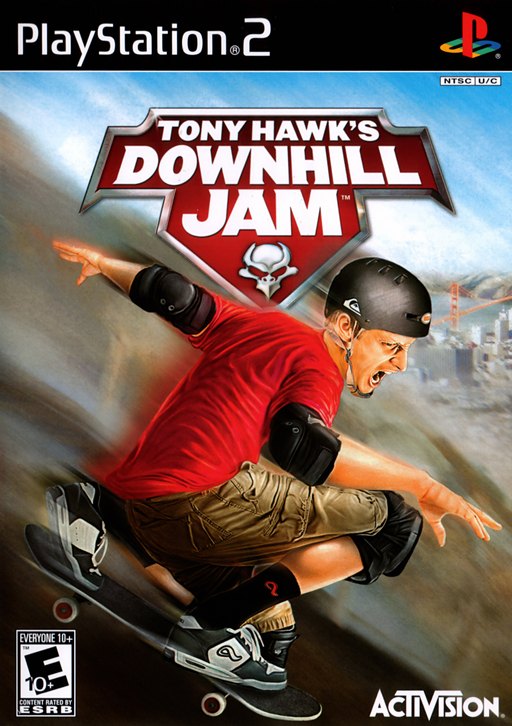 Tony Hawk's Downhill Jam box art