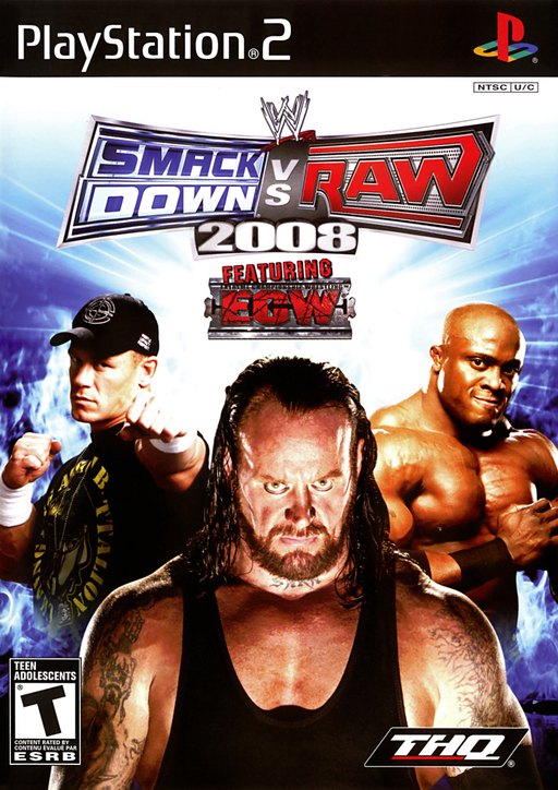 WWE SmackDown vs. Raw 2008 box art
