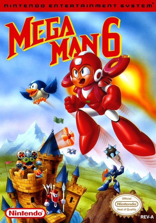 Mega Man 6 box art