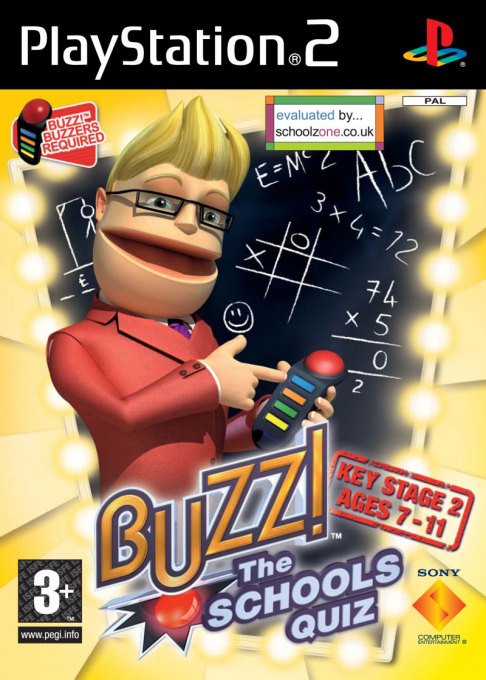 Buzz! Escuela de Talentos box art