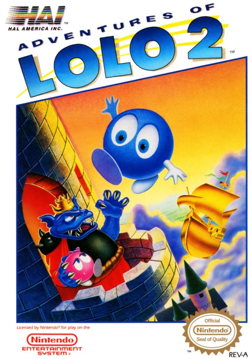 Adventures of Lolo 2 box art