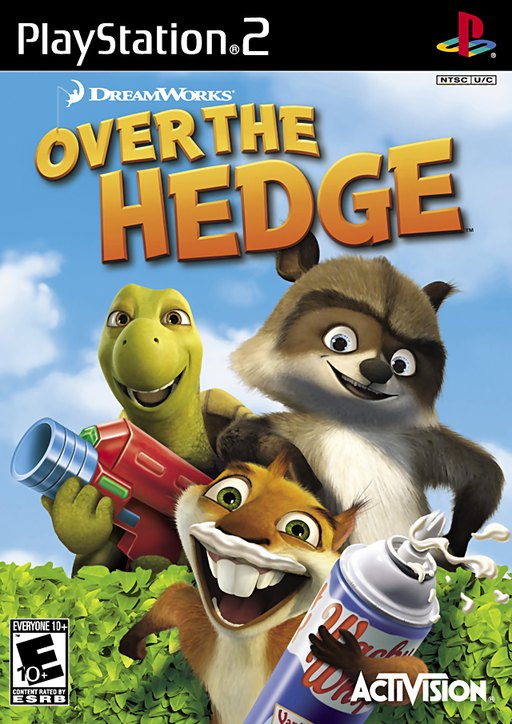 DreamWorks Over the Hedge box art