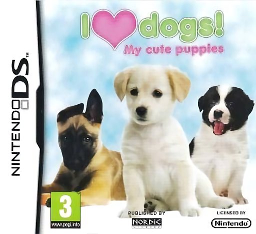 I Love Dogs: My Cute Puppies box art