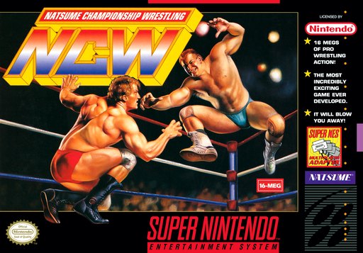 Natsume Championship Wrestling box art