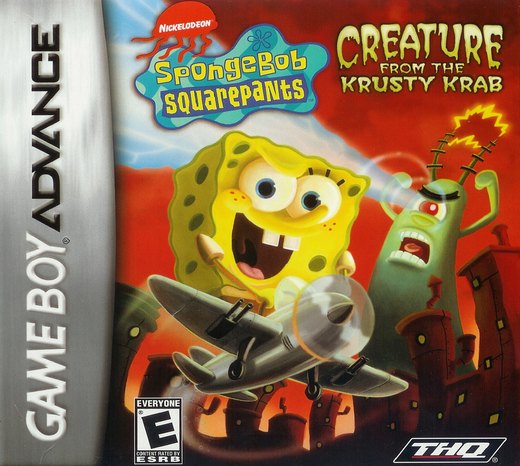 SpongeBob SquarePants: Creature from the Krusty Krab box art