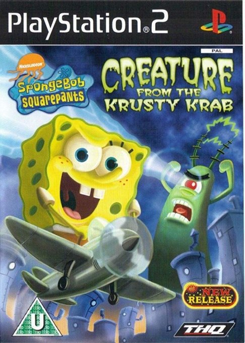Nickelodeon SpongeBob SquarePants: Creature from the Krusty Krab box art