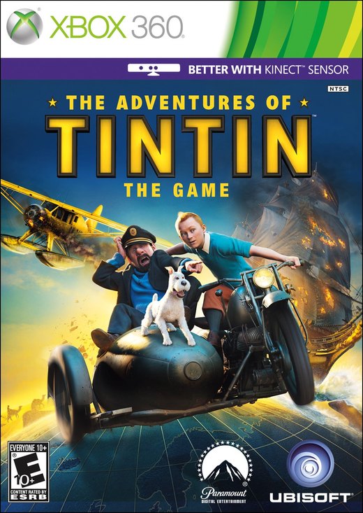 The Adventures of Tintin: The Game box art