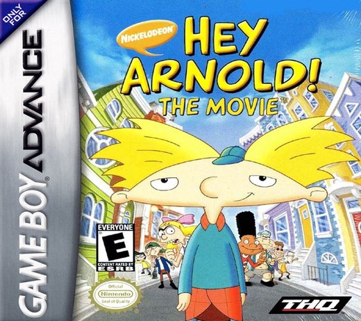 Hey Arnold! The Movie box art