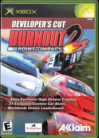 Burnout 2: Point of Impact box art