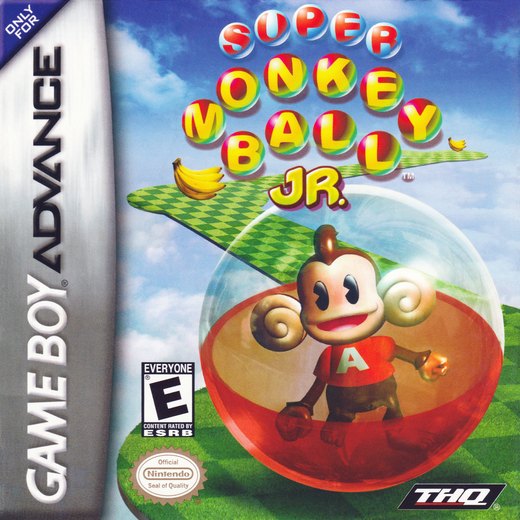 Super Monkey Ball Jr. box art