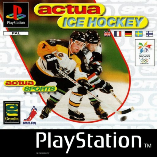 Actua Ice Hockey box art