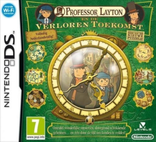 Professor Layton en de Verloren Toekomst box art