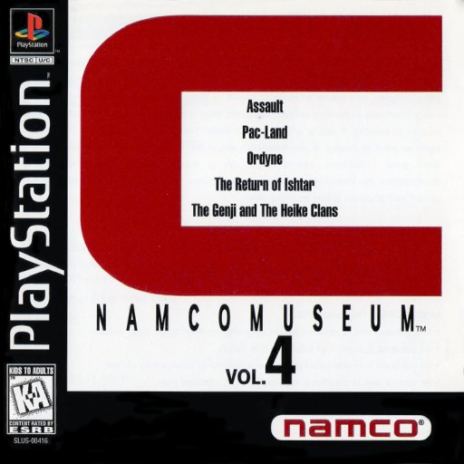 Namco Museum Vol. 4 box art