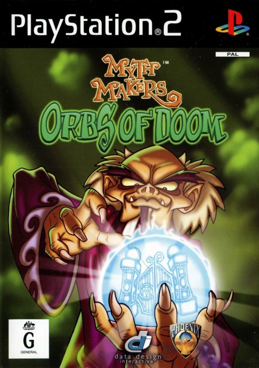 Myth Makers: Orbs of Doom box art