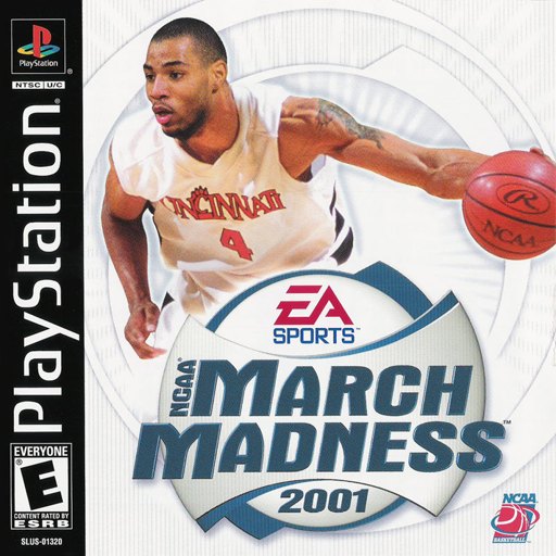NCAA March Madness 2001 box art