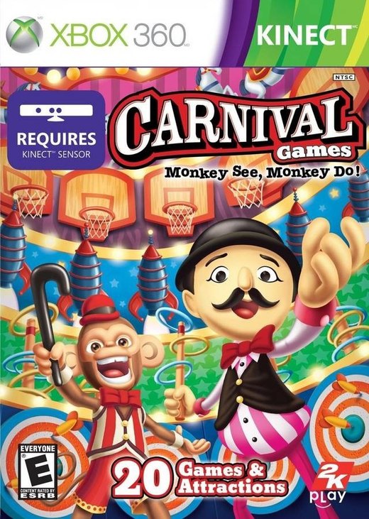 Carnival Games: Monkey See, Monkey Do! box art