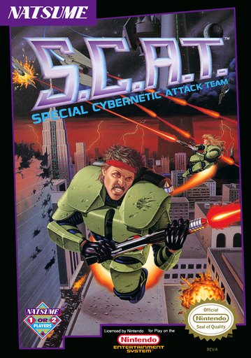 S.C.A.T.: Special Cybernetic Attack Team box art