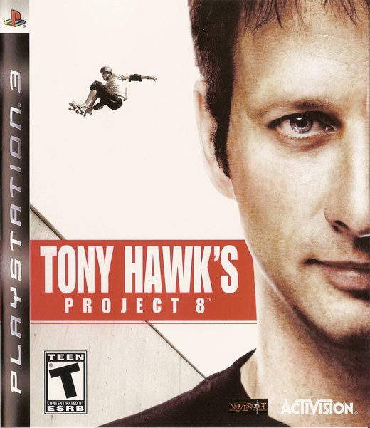 Tony Hawk's Project 8 box art
