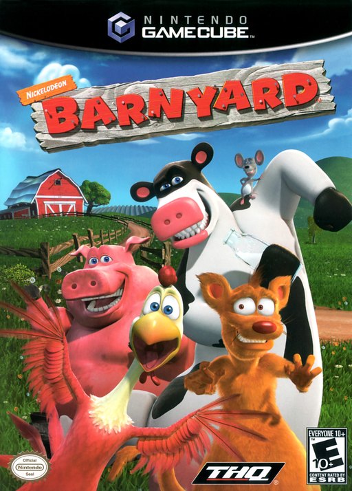 Nickelodeon Barnyard box art