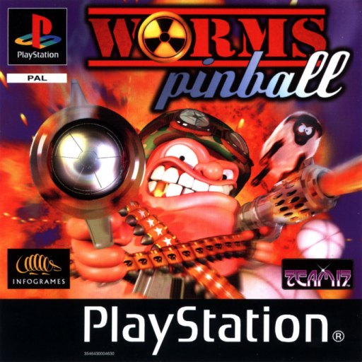 Worms Pinball box art