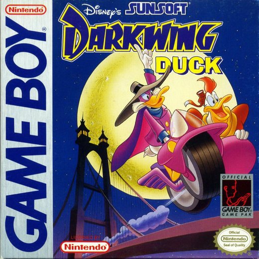 Disney's Darkwing Duck box art