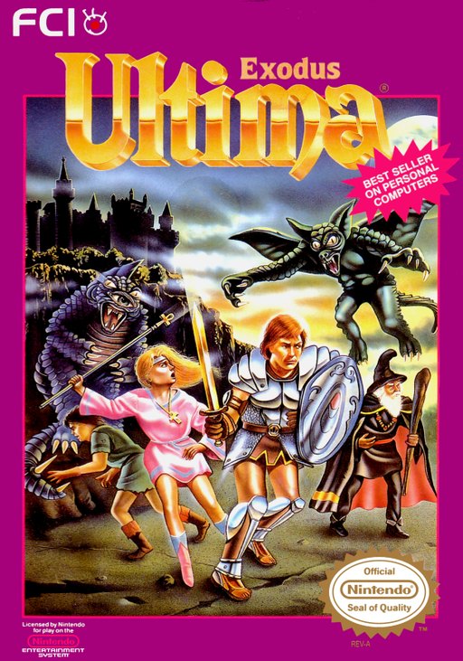Ultima: Exodus box art