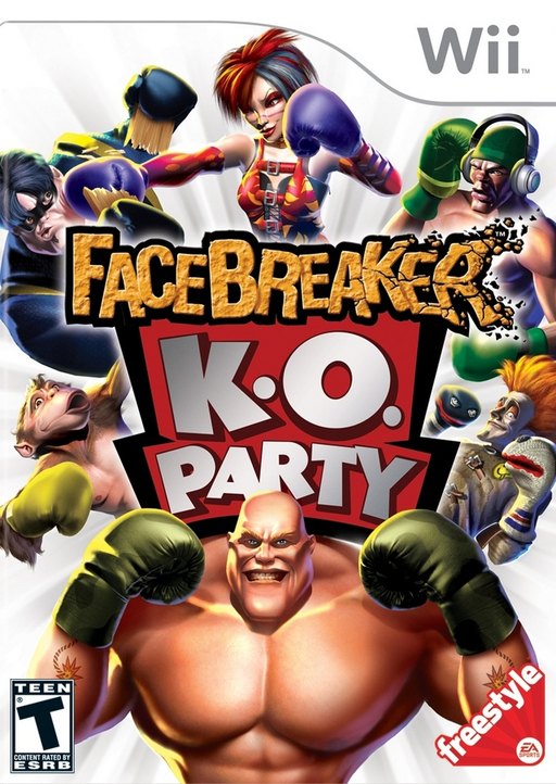 FaceBreaker K.O. Party box art
