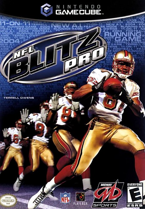 NFL Blitz Pro box art