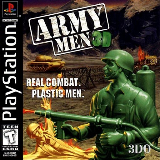 Army Men 3D box art