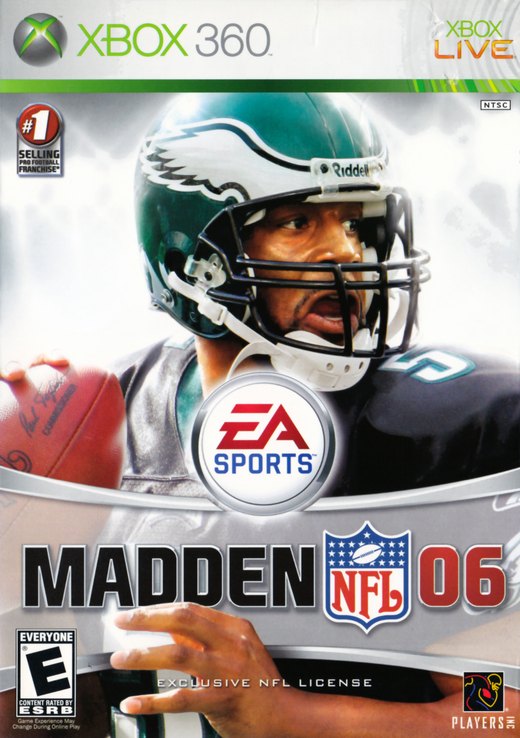 Madden NFL 06 box art