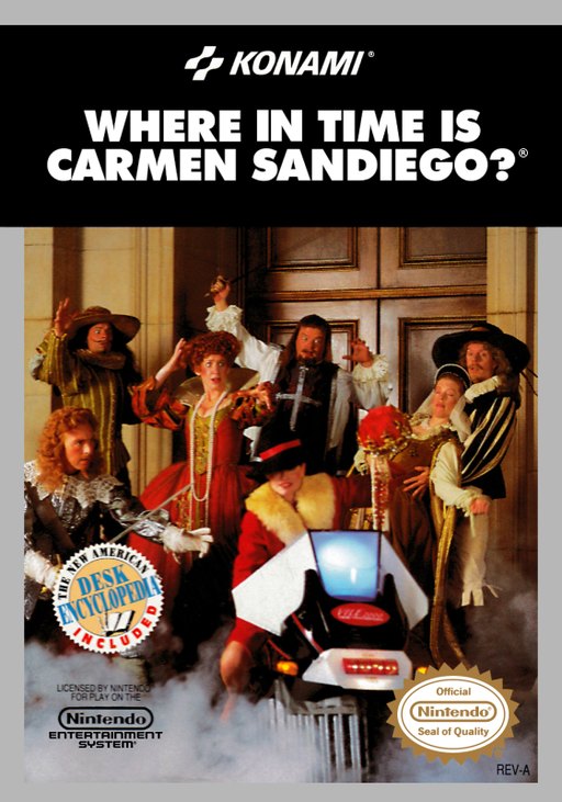 Where in Time Is Carmen Sandiego box art