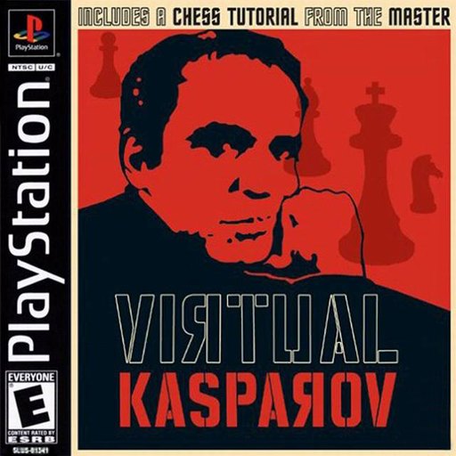 Virtual Kasparov box art