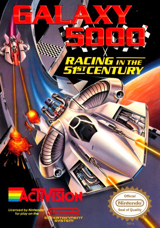 Galaxy 5000: Racing in the 51st Century box art