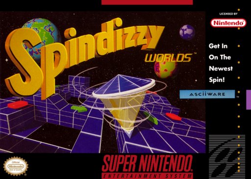 Spindizzy Worlds box art