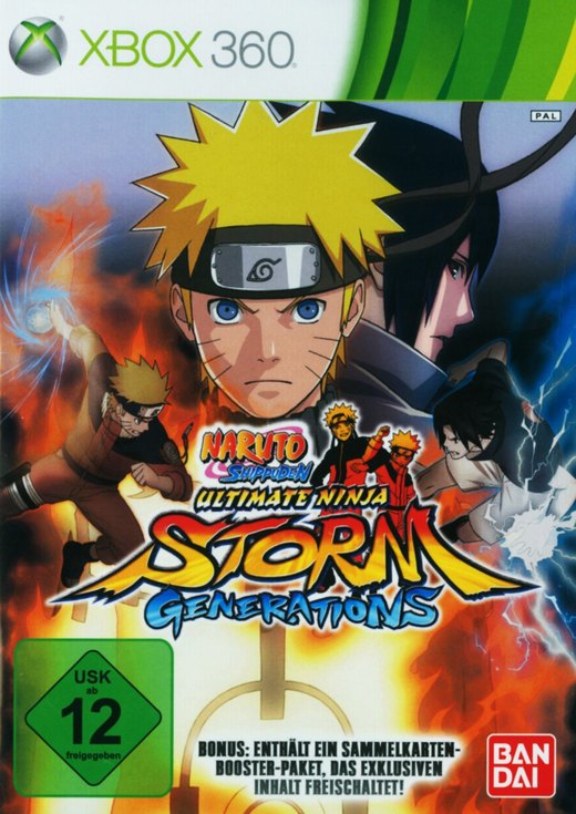 Naruto Shippuden: Ultimate Ninja Storm Generations box art