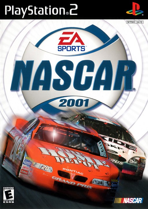 NASCAR 2001 box art