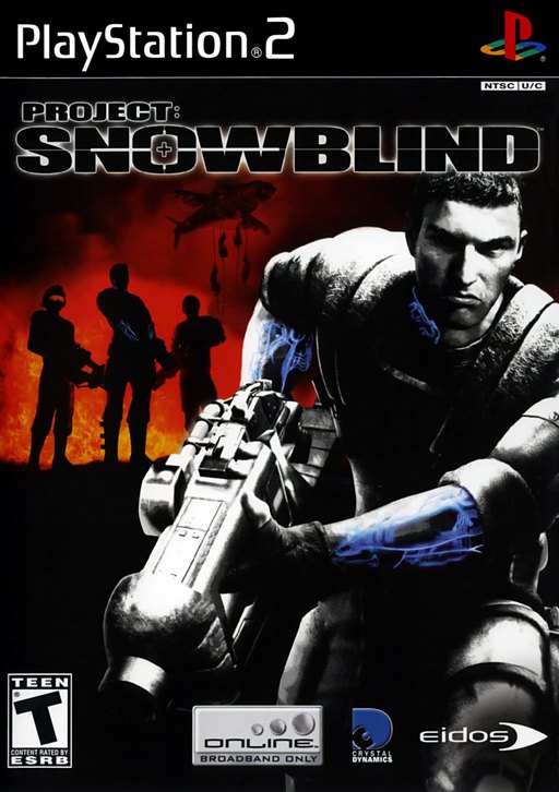 Project: Snowblind box art