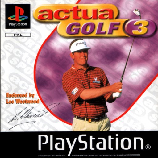 Actua Golf 3 box art